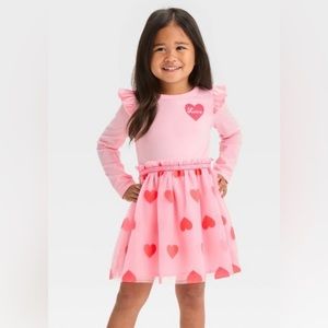 Cat & Jack Valentines Day Heart Dress